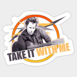 Tom Waits Sticker